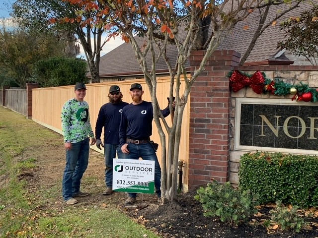 Spring, TX Fence Installation