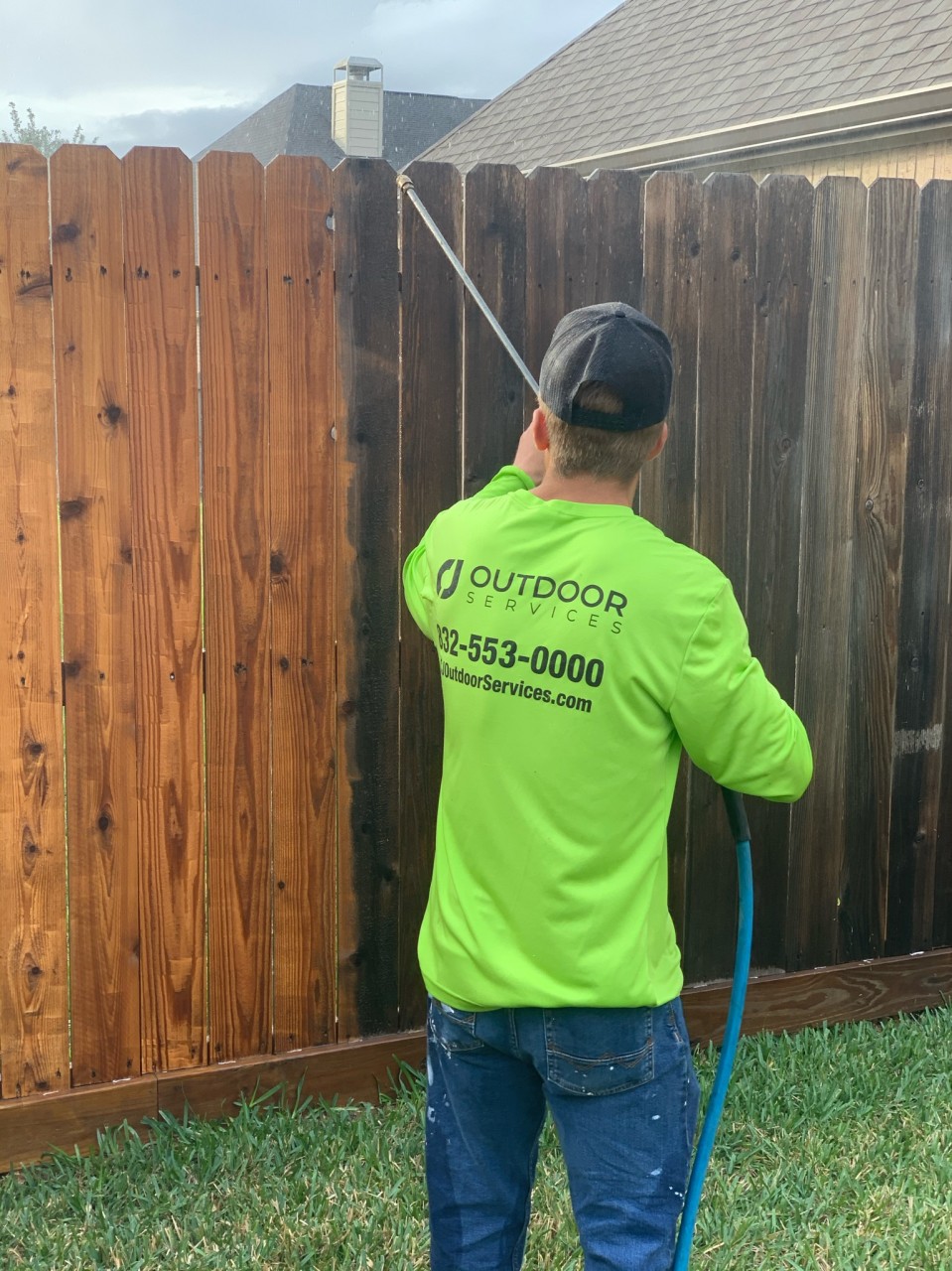 Tomball, TX Fence Staining